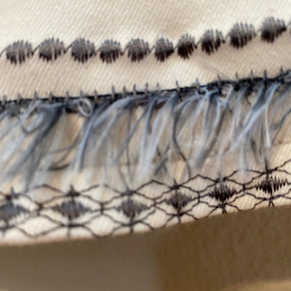 Free People Penny Flare Fringed Embellished 31